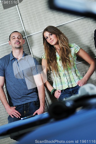 Image of young people group