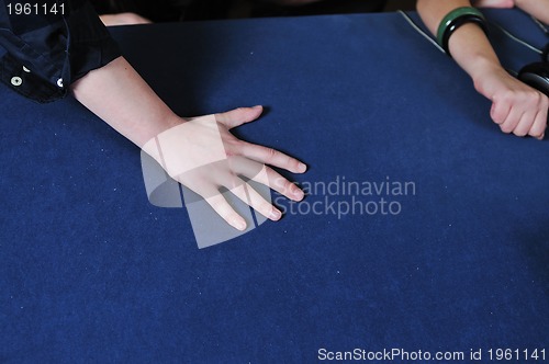 Image of group hand
