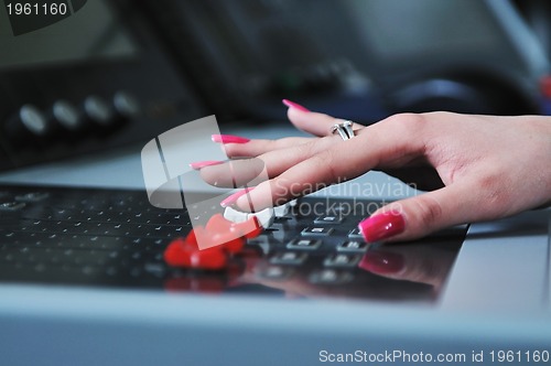 Image of woman hand music