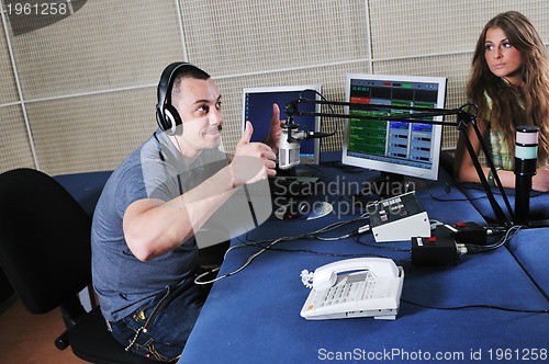 Image of radio dj