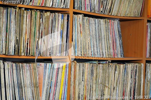 Image of music collection