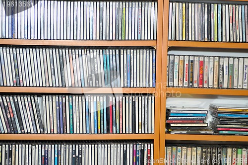 Image of music collection