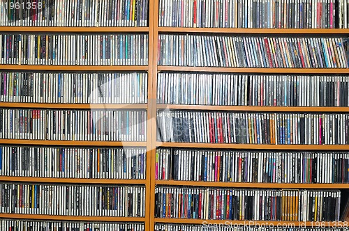 Image of music collection