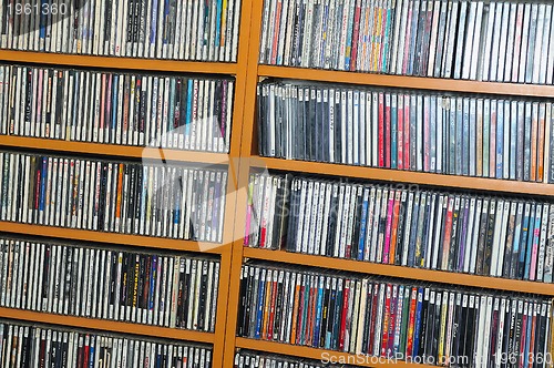 Image of music collection