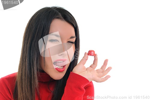 Image of chocolate woman