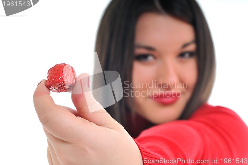 Image of chocolate woman