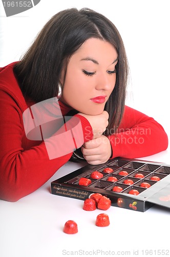 Image of chocolate woman