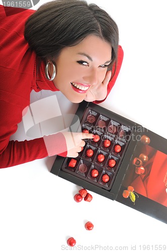 Image of chocolate woman