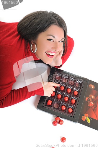 Image of chocolate woman