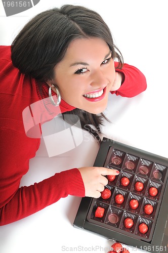 Image of chocolate woman