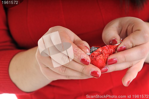 Image of chocolatete in hand