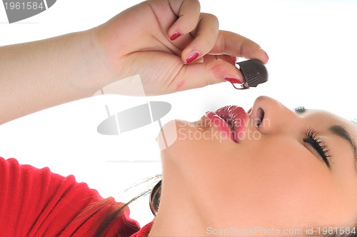 Image of chocolate woman