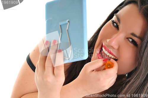 Image of lipstick makeup