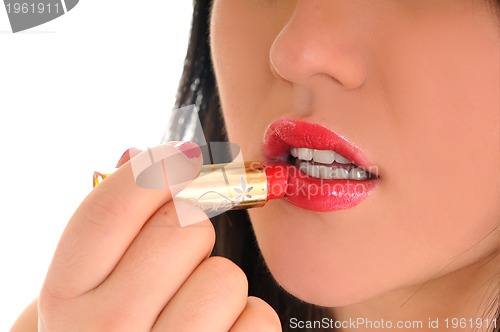 Image of lipstick makeup