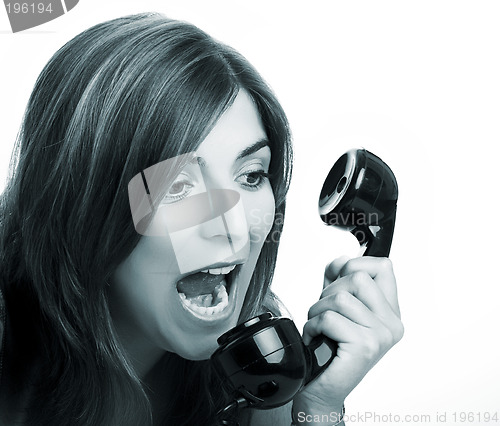 Image of Yelling at the phone