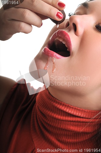 Image of chocolate woman