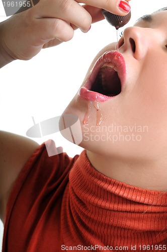 Image of chocolate woman