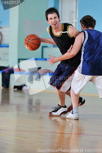 Image of basketball game