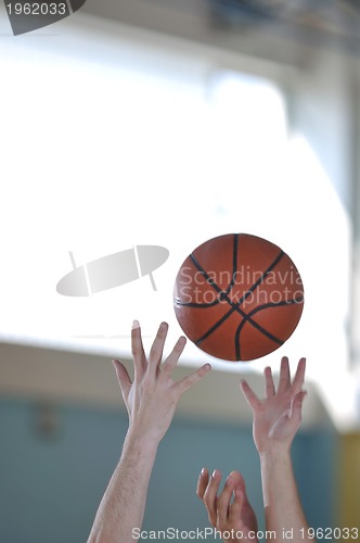 Image of basketball duel