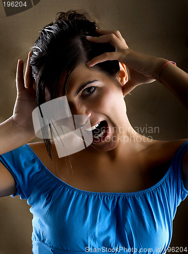 Image of Crazy woman