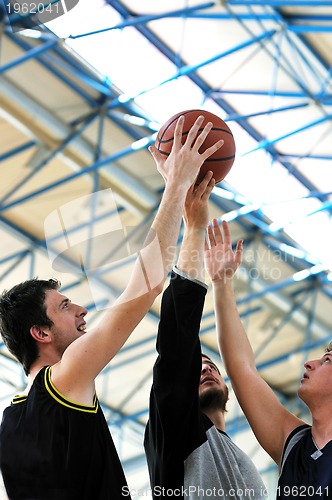 Image of basketball game