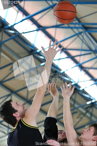 Image of basketball duel