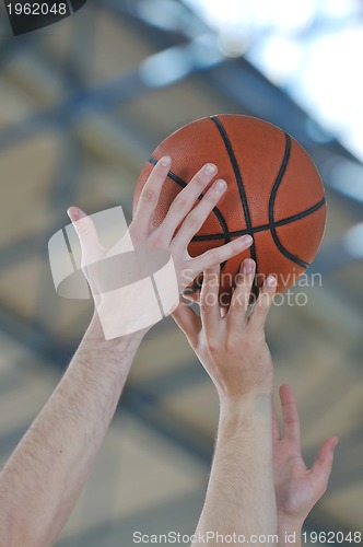 Image of basketball game