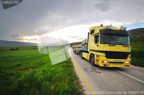 Image of truck road