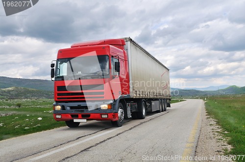 Image of truck road