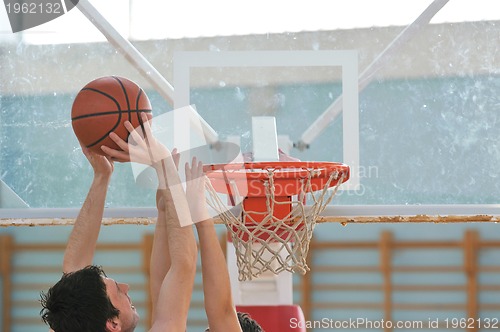 Image of basketball game