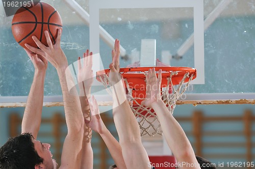 Image of basketball game