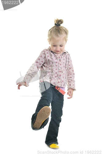 Image of little girl isolated 