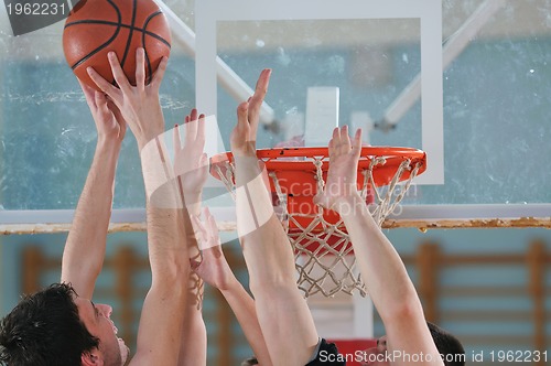 Image of basketball game