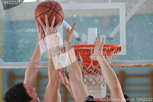 Image of basketball game