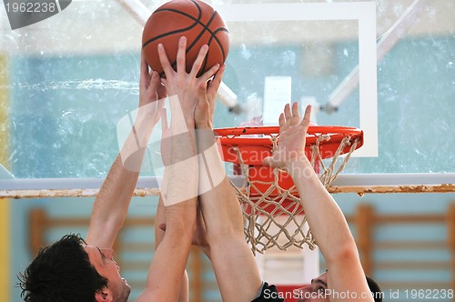 Image of basketball game