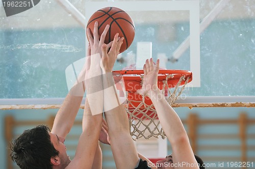 Image of basketball game