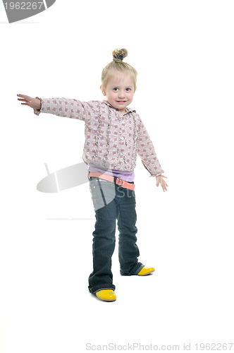 Image of little girl isolated 