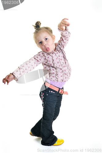 Image of little girl isolated 