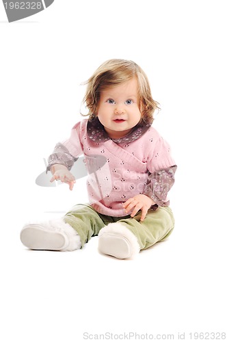 Image of baby isolated 