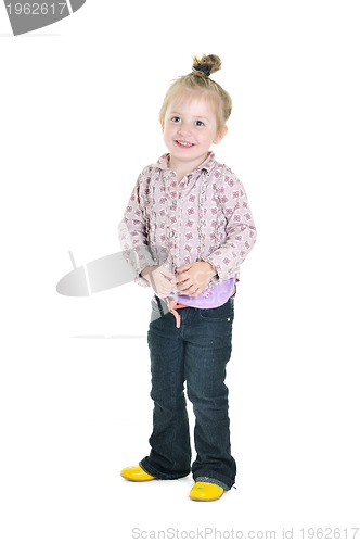 Image of little girl isolated 