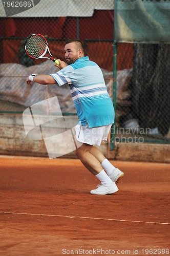 Image of tennis man