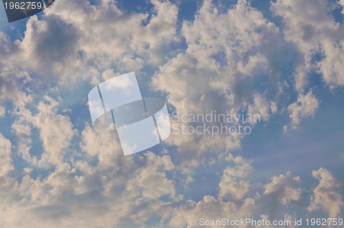 Image of blue sky