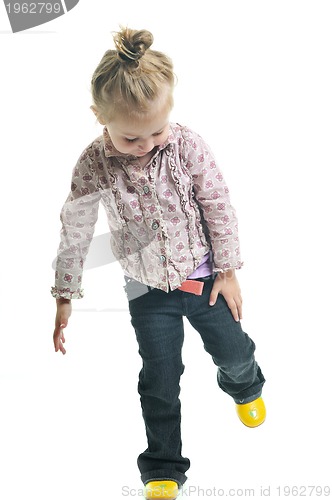 Image of little girl isolated 