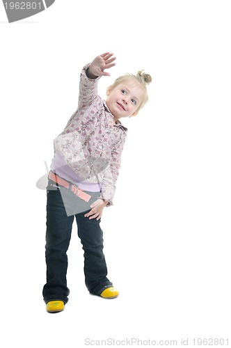 Image of little girl isolated 