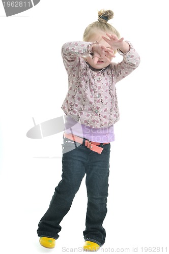Image of little girl isolated 