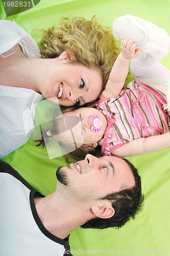 Image of happy young familyhappy young family