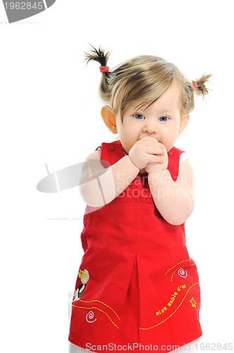Image of baby isolated baby