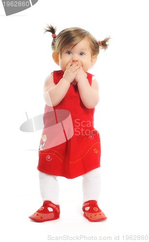 Image of baby isolated one