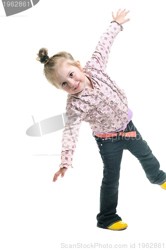 Image of little girl isolated 