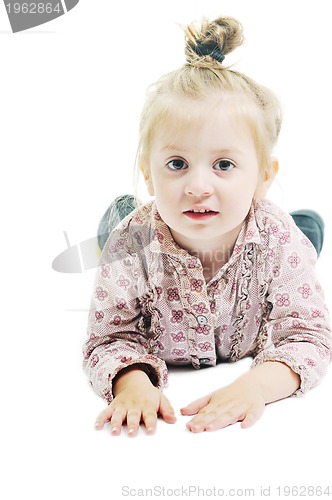 Image of little girl isolated 
